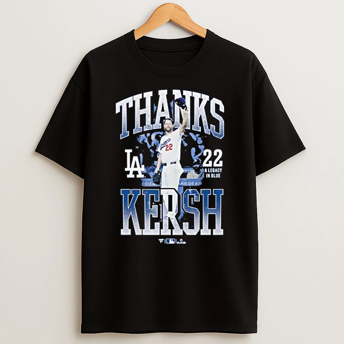 Los Angeles Dodgers Clayton Kershaw Thanks Kersh 22 A Legecy In Blue 2025 Shirts