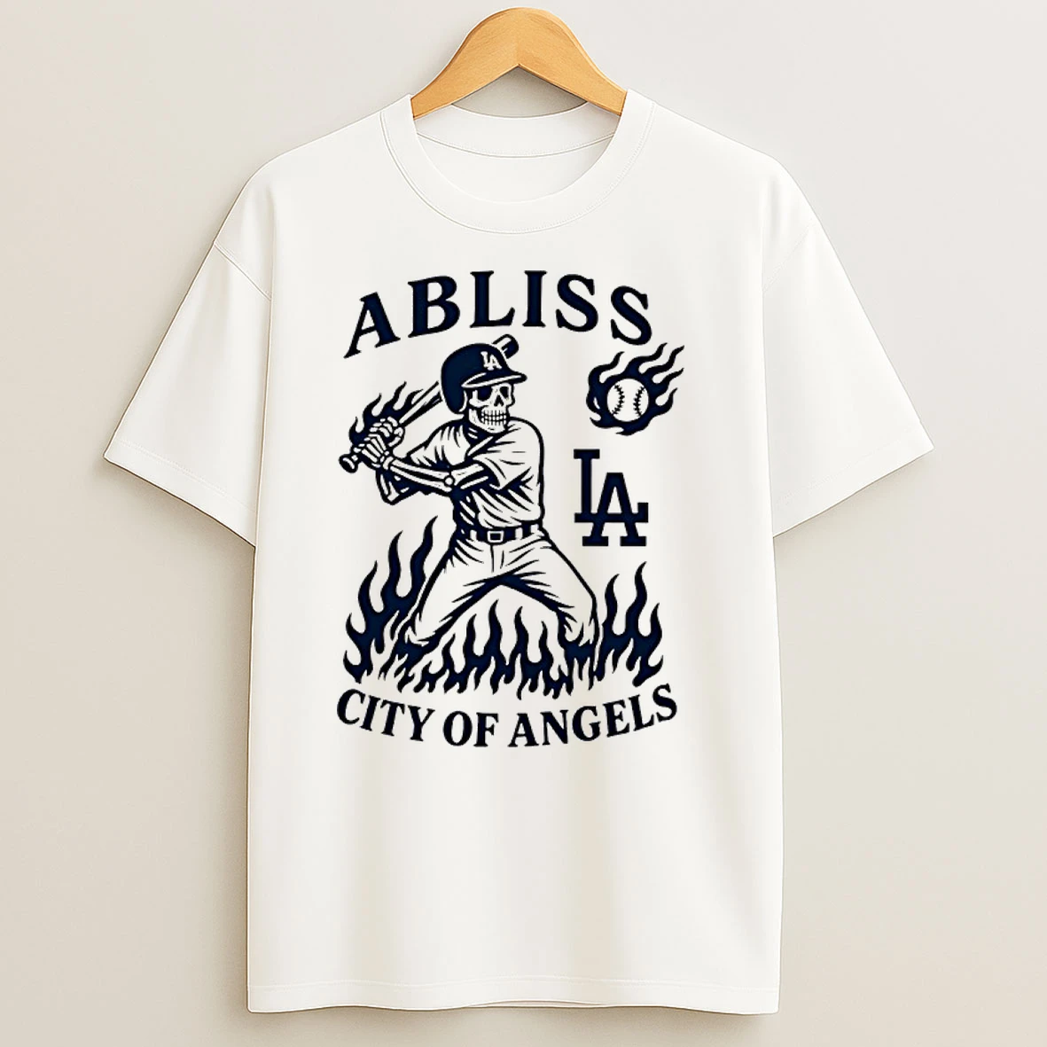 Los Angeles Dodgers Cream City Of Angels T Shirts