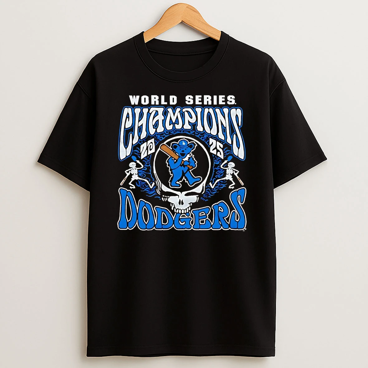 Los Angeles Dodgers Grateful Dead World Series Champions 2025 Shirts