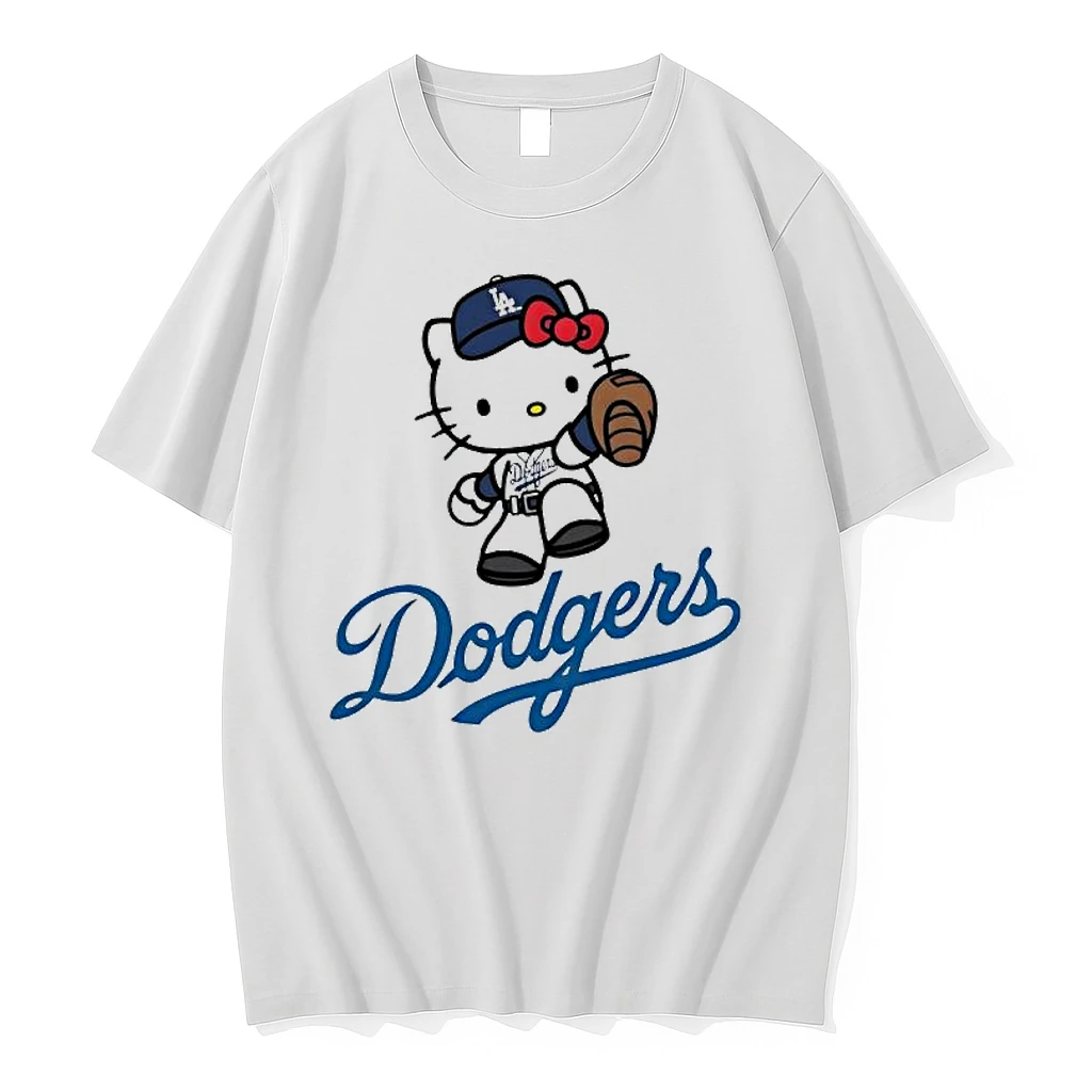 Los Angeles Dodgers Hello Kitty 2025 World Champions Shirts