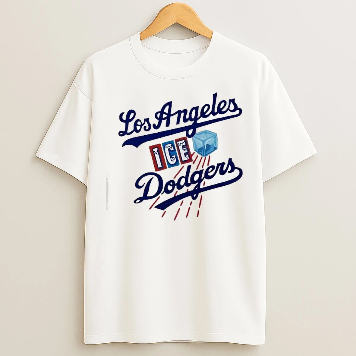 Los Angeles Dodgers Ice Retro T Shirts