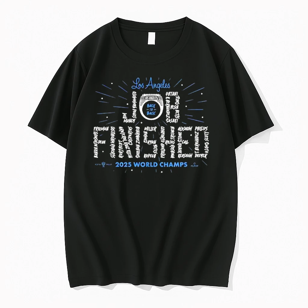 Los Angeles Dodgers Job Finished 2025 World Champs Shirts