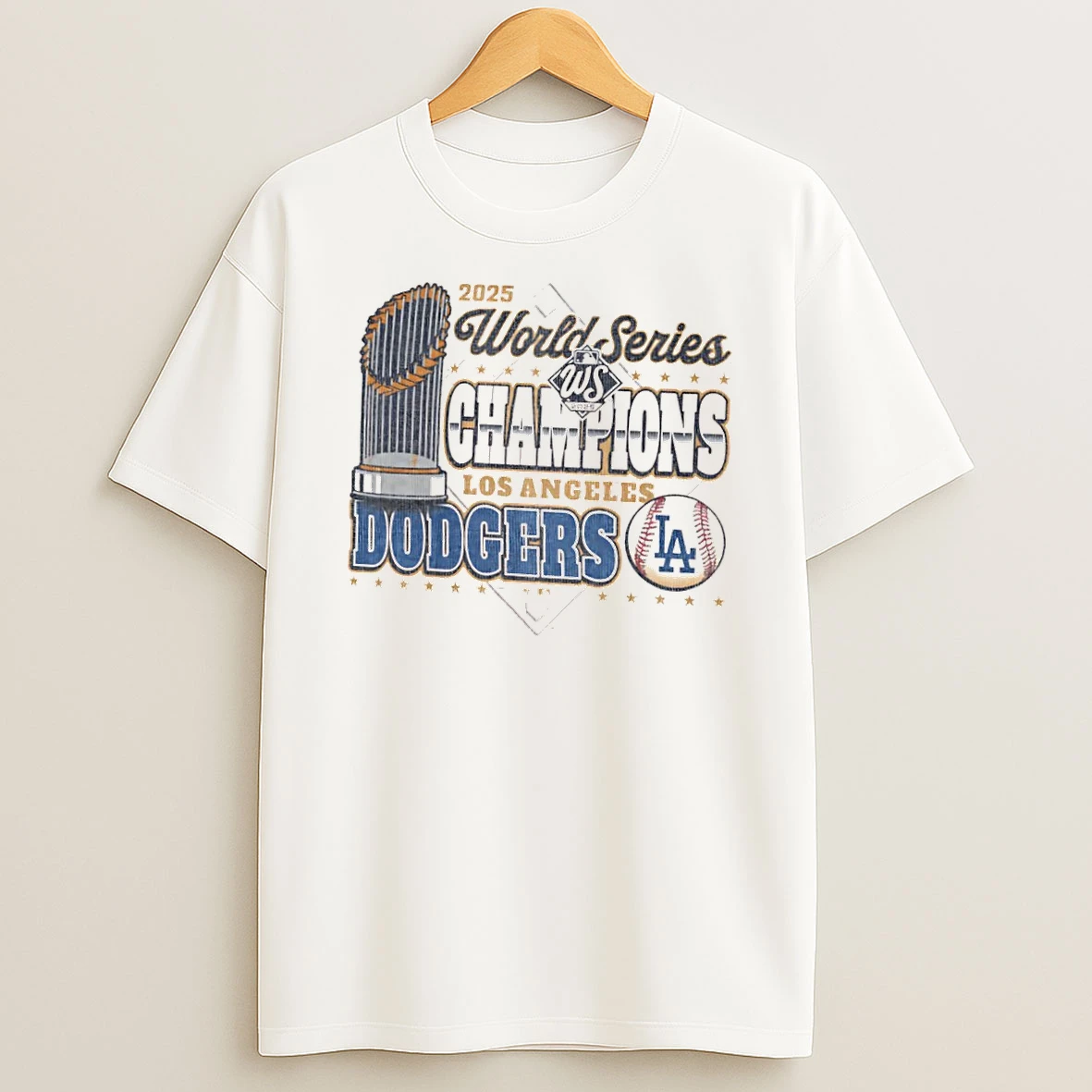 Los Angeles Dodgers Mlb World Series Champions 2025 Vintage Shirts