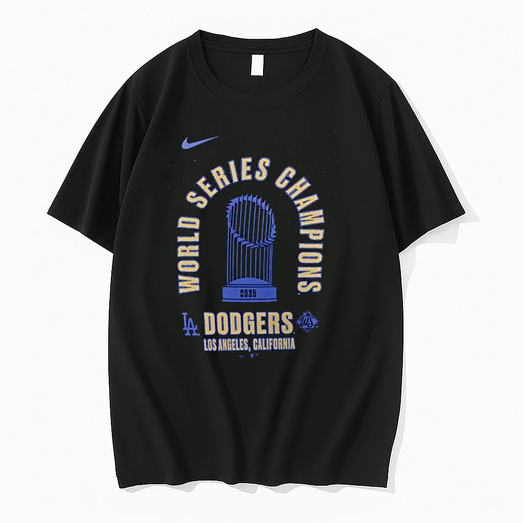 Los Angeles Dodgers Nike 2025 World Series Champions California Shirts