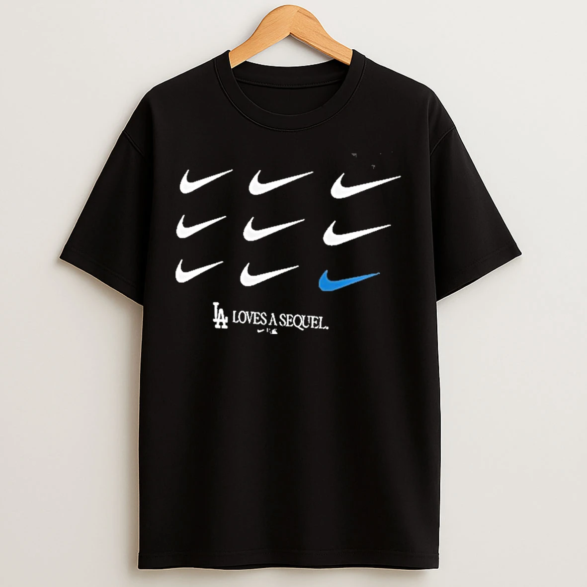 Los Angeles Dodgers Nike 2025 World Series Champions Loves Is Sequel T Shirts