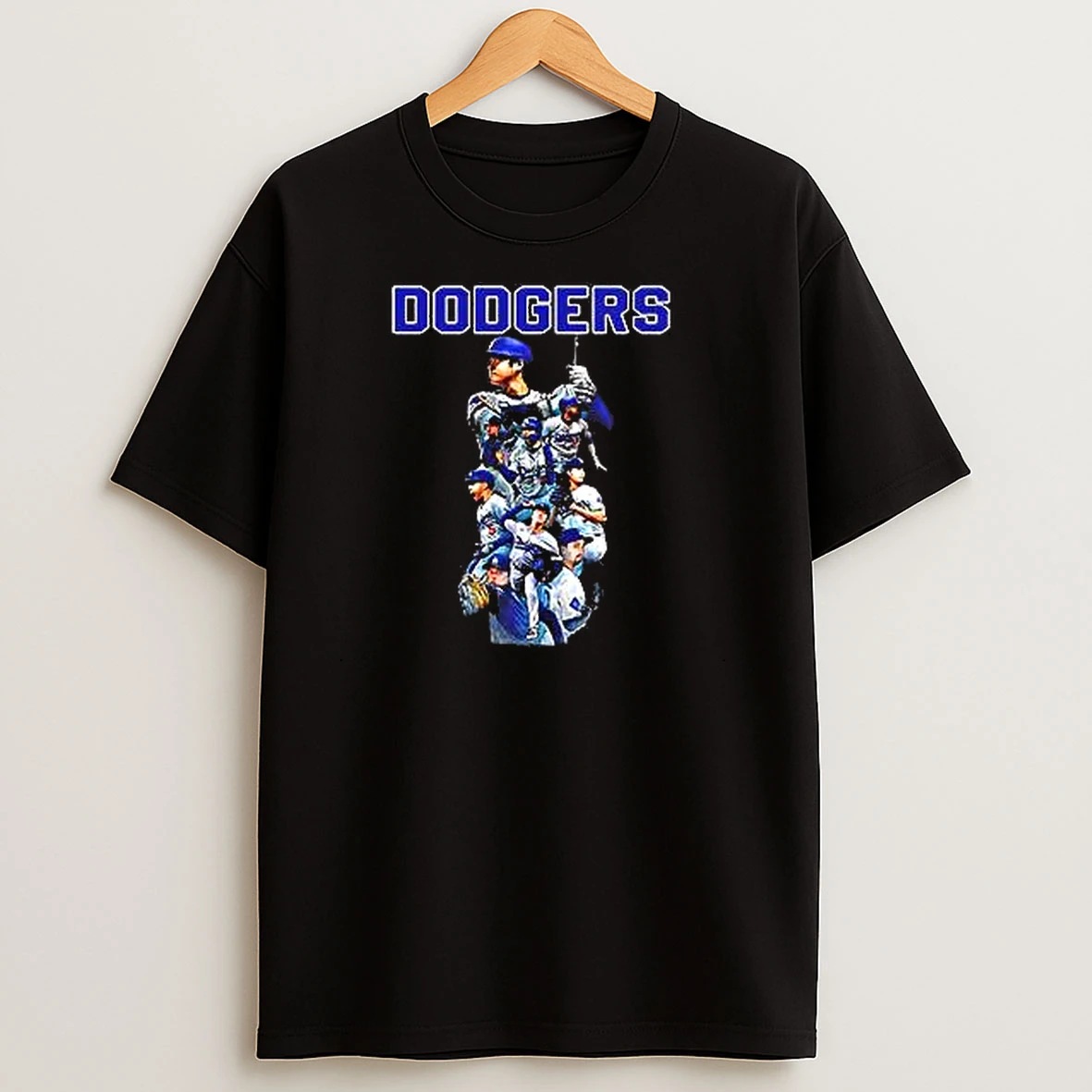 Los Angeles Dodgers Player Collage 2025 T Shirts