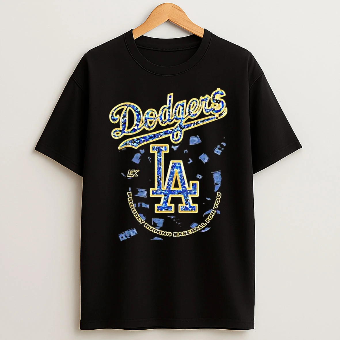 Los Angeles Dodgers Proudly Ruining Baseball Shirts