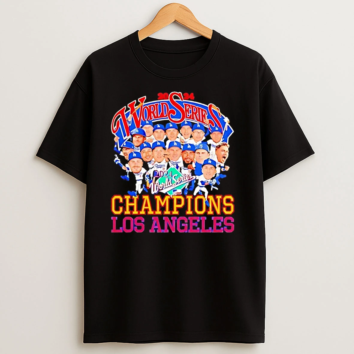 Los Angeles Dodgers Team World Series Champs T Shirts