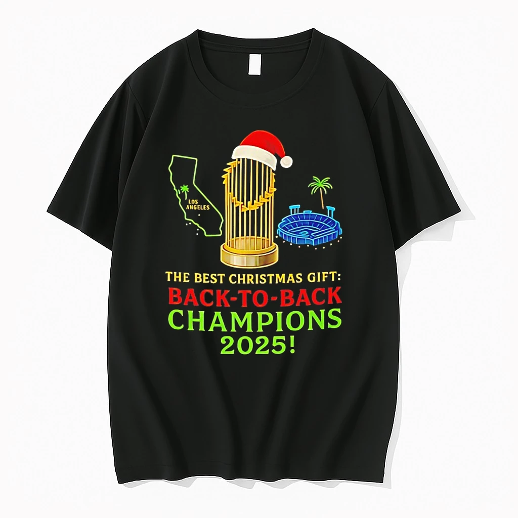 Los Angeles Dodgers The Best Christmas Gift Back To Back Champions 2025 Shirts