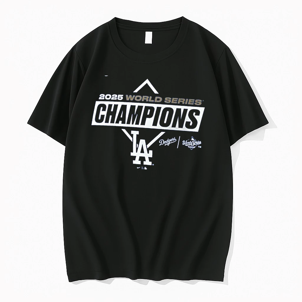 Los Angeles Dodgers Win Toronto Blue Jays 2025 World Series Champions Team Logo Shirts