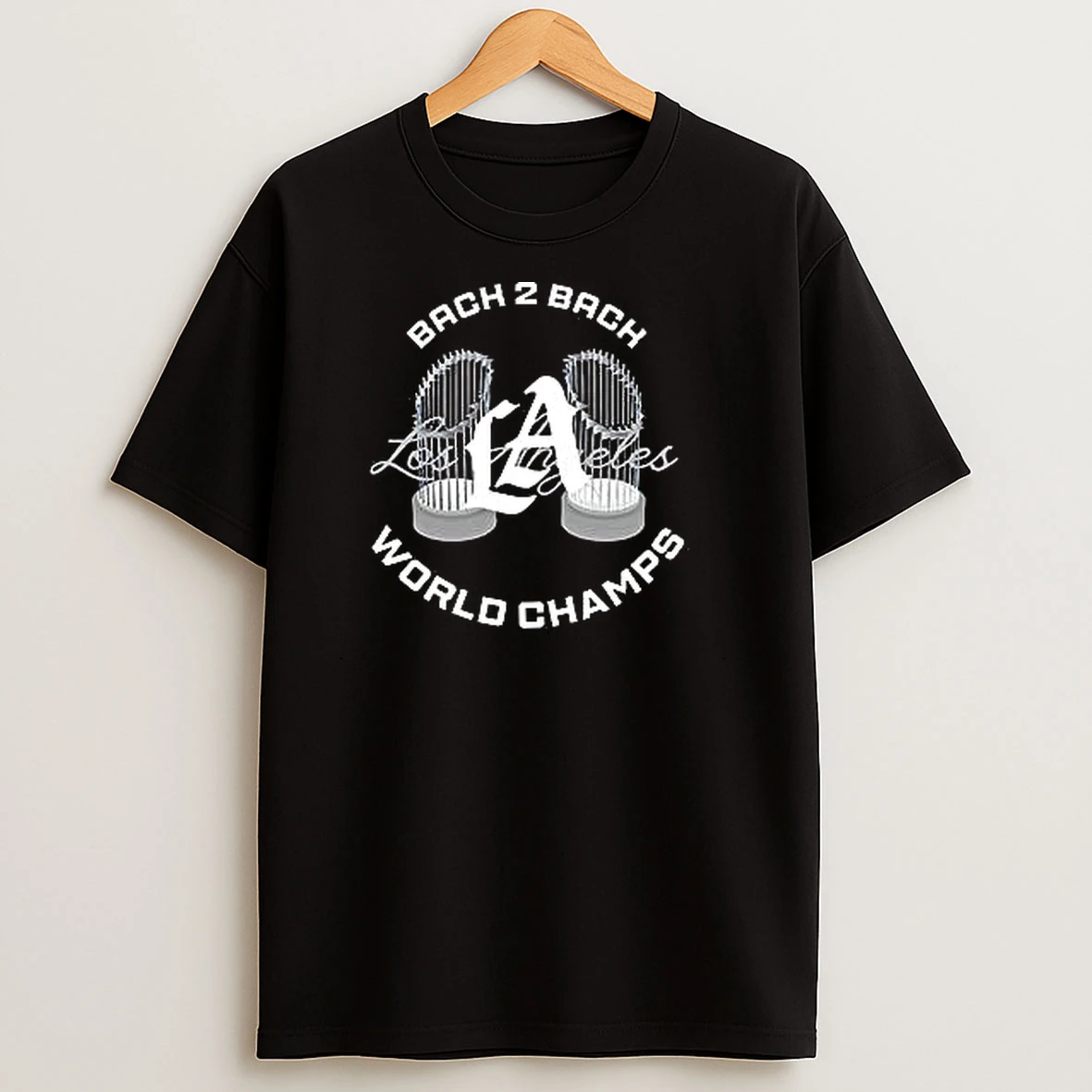 Los Angeles Dodgers World Champs Back To Back Royal T Shirts