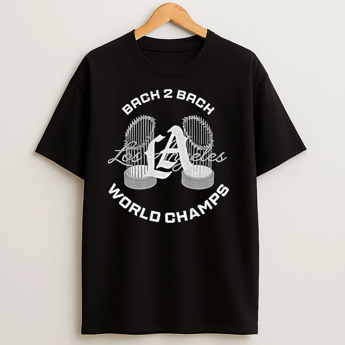 Los Angeles Dodgers World Champs Back To Back T Shirts