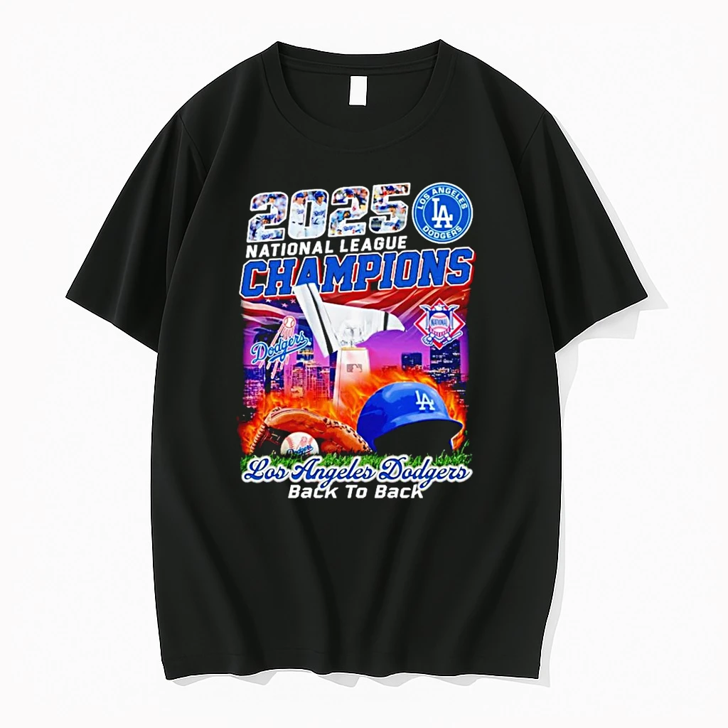 Los Angeles Dodgers World Series Champions 2025 Back To Back Helmets Shirts