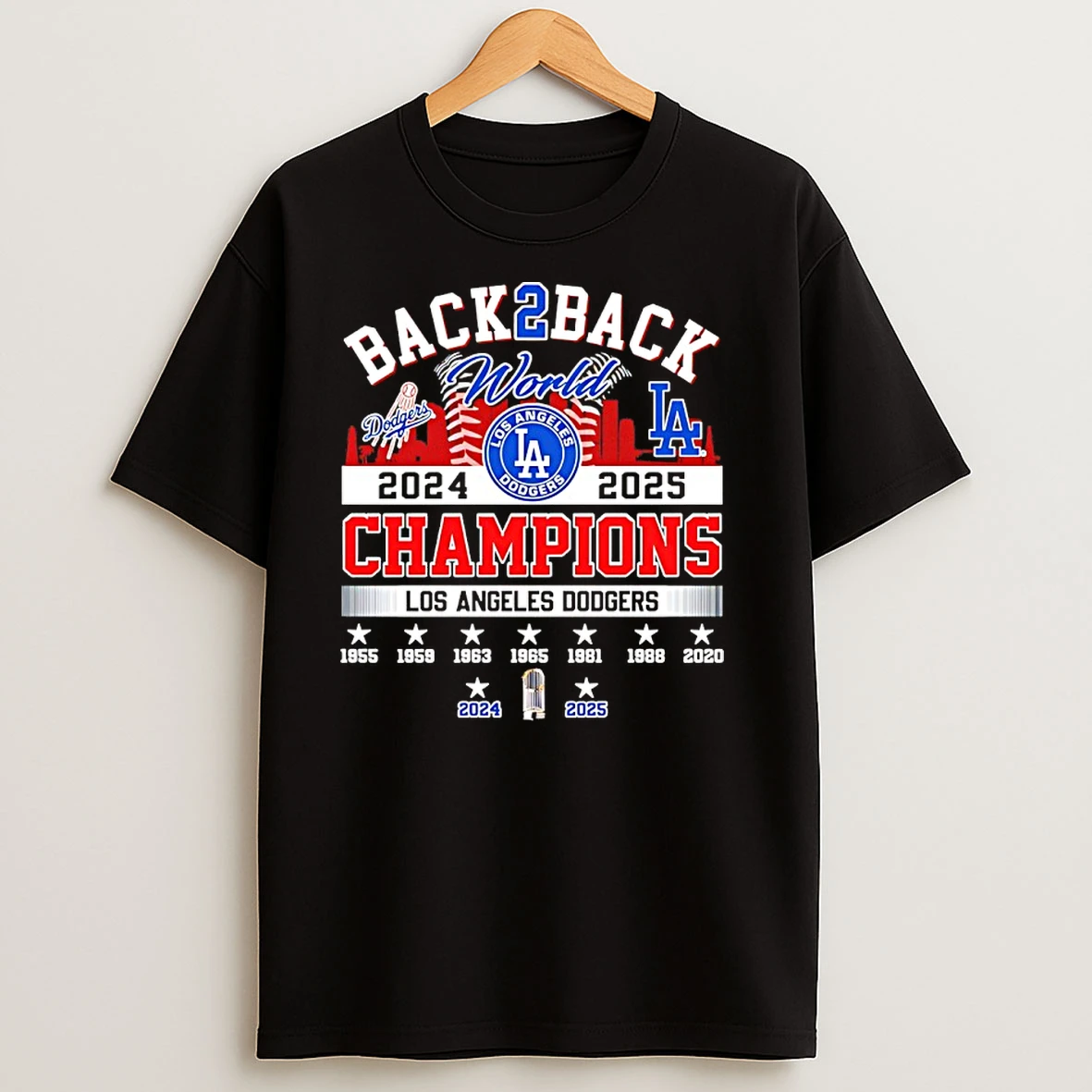 Los Angeles Dodgers World Series Champions 2025 Back2back T Shirts