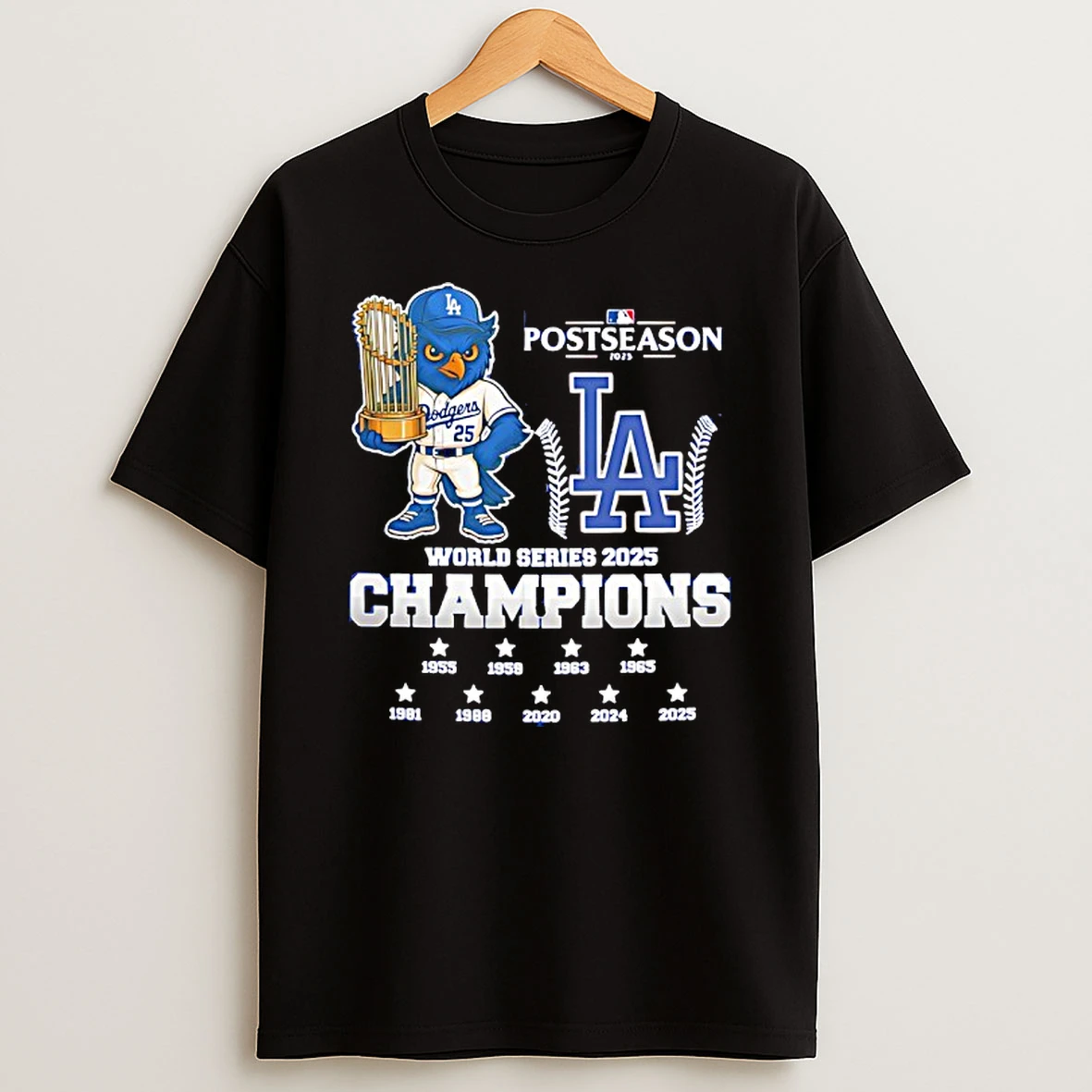 Los Angeles Dodgers World Series Champions 2025 Baseball Shirts