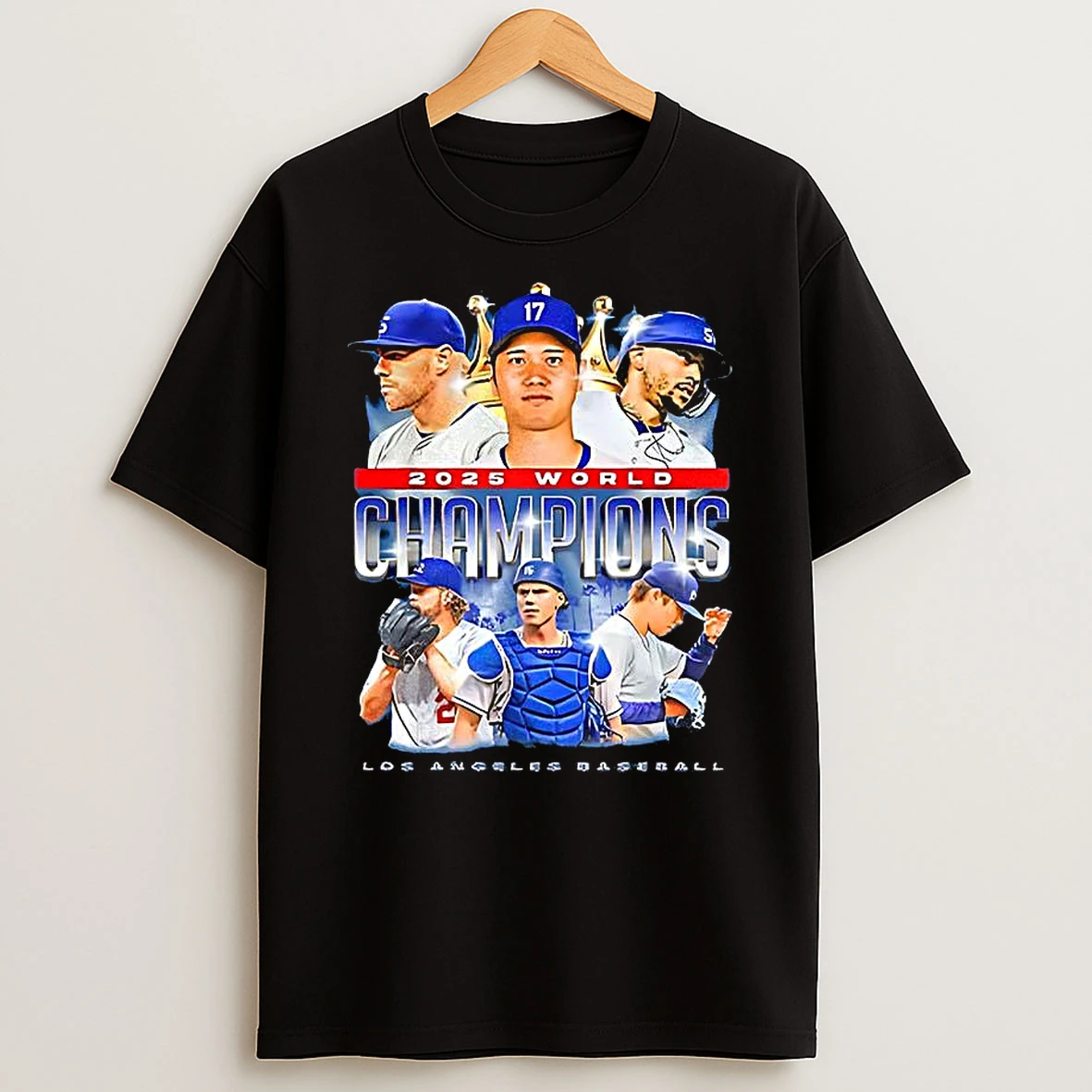 Los Angeles Dodgers World Series Champions 2025 Baseball Player Shirts
