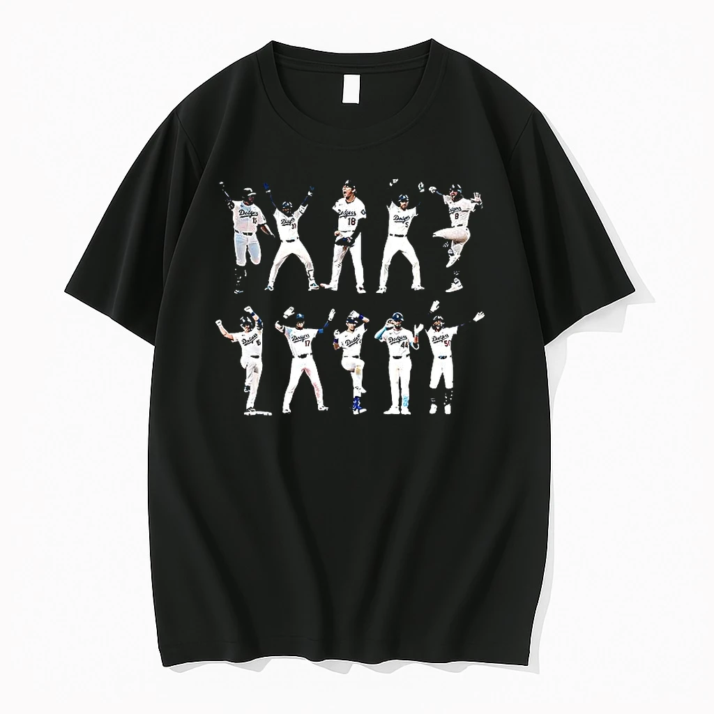 Los Angeles Dodgers World Series Champions 2025 Player Celebration Dance Shirts