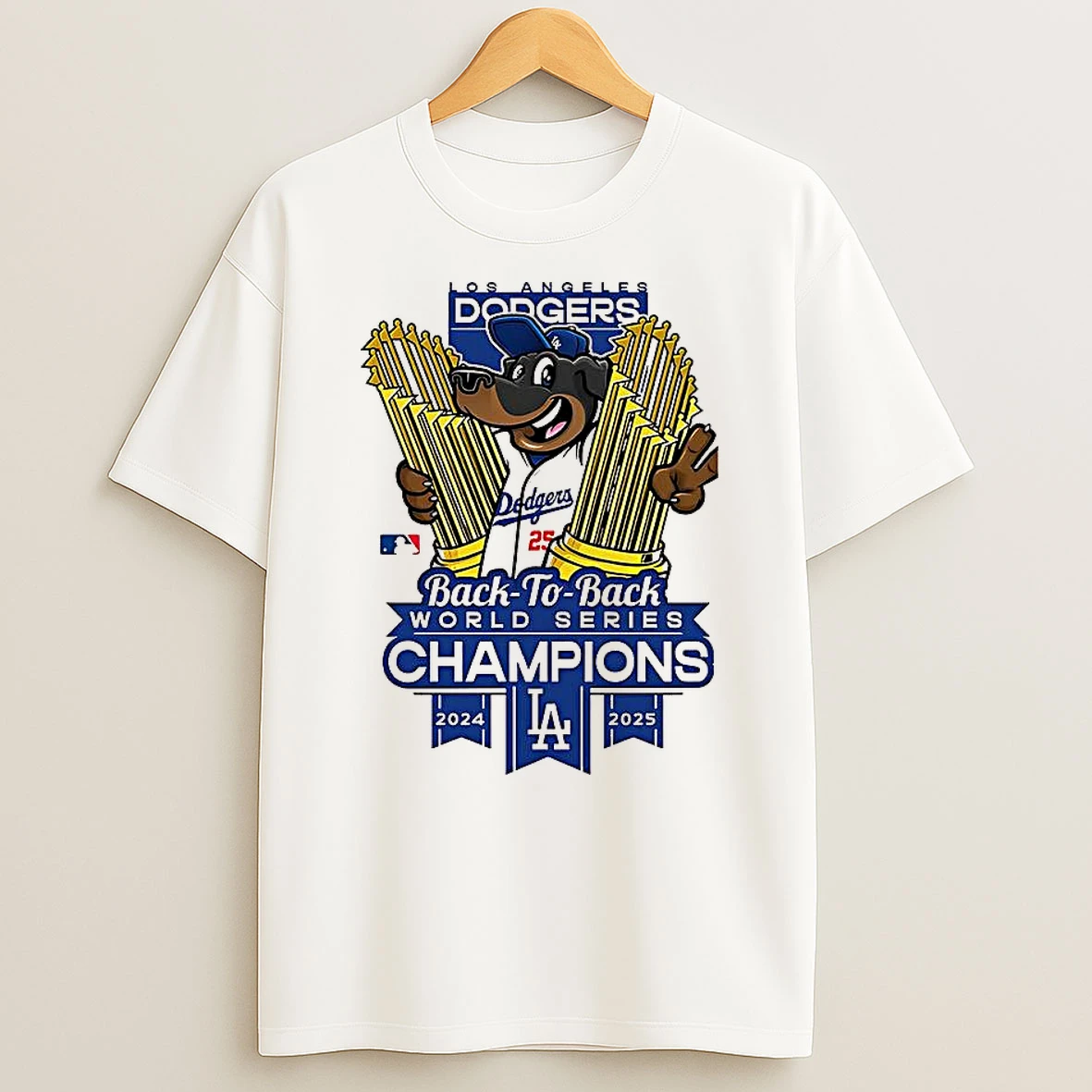 Los Angeles Dodgers World Series Champions Back To Back 2024 2025 Shirts