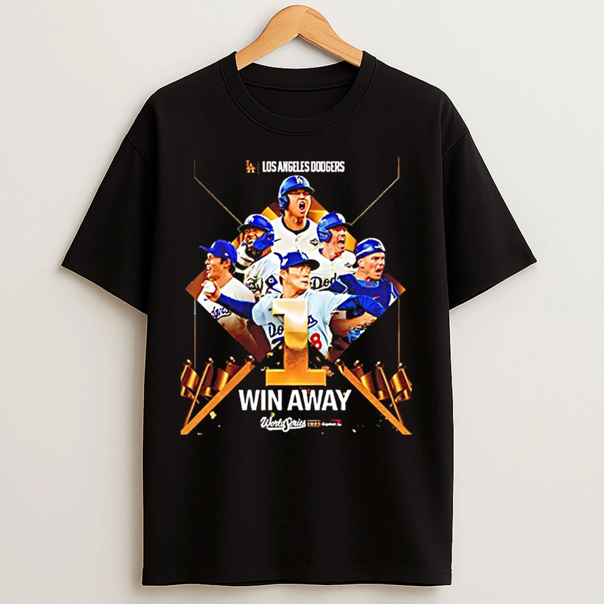 Los Angeles Dodgers World Series Winaway T Shirts