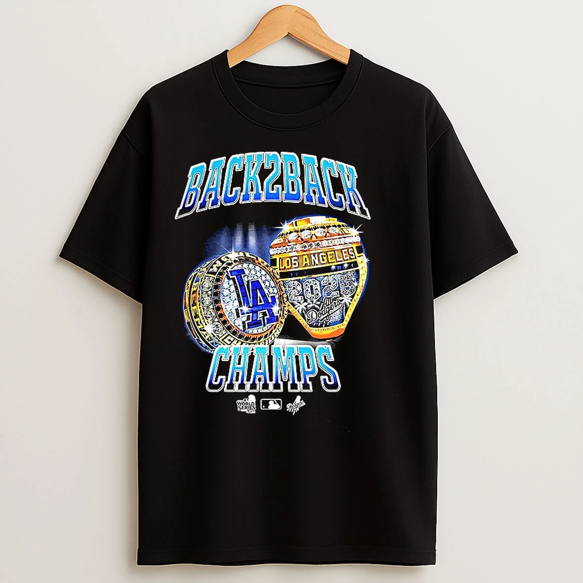 Los Angeles Dodgers World Series Back To Back Champions 2025 Ring T Shirts