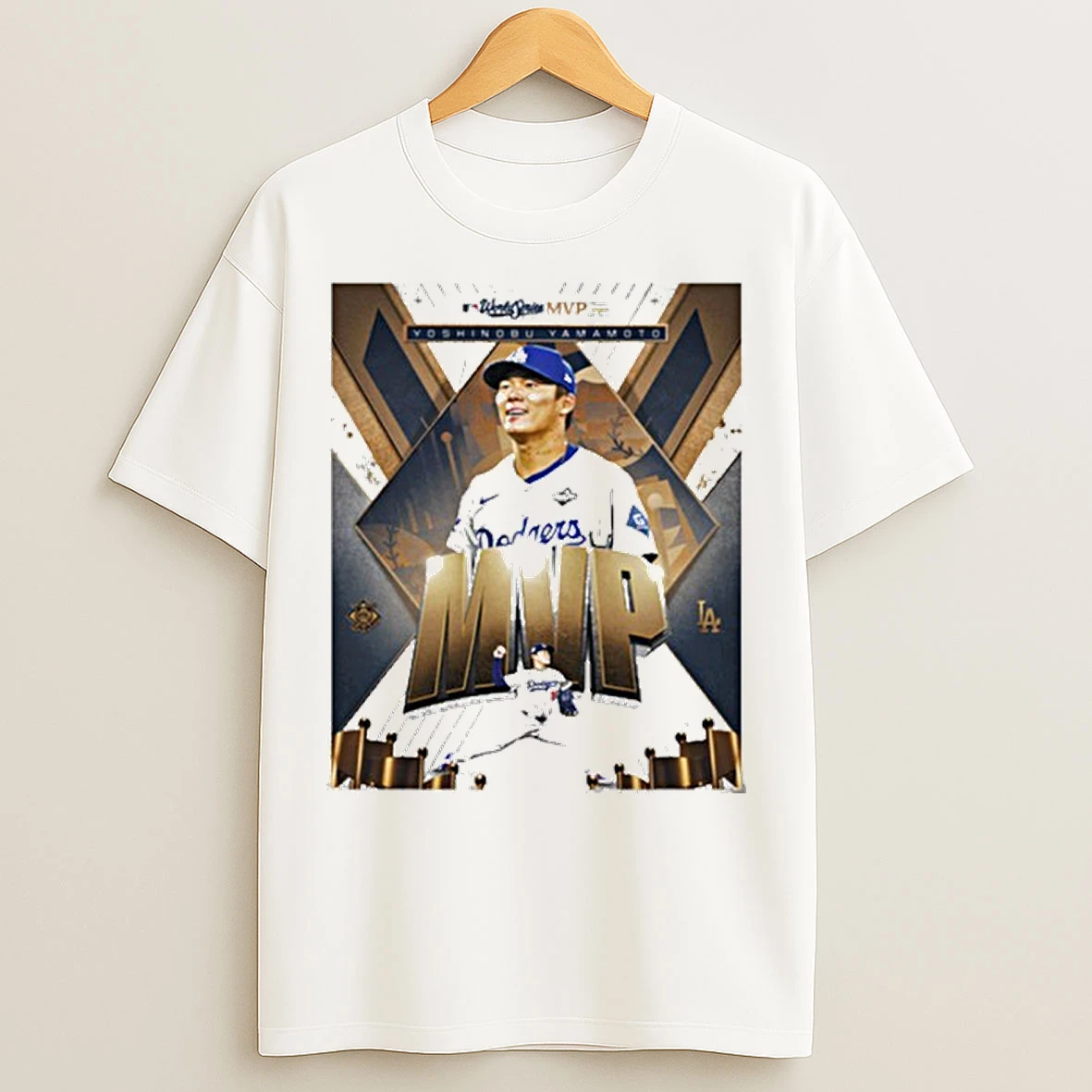Los Angeles Dodgers Yoshinobu Yamamoto 2025 World Series Mvp T Shirts