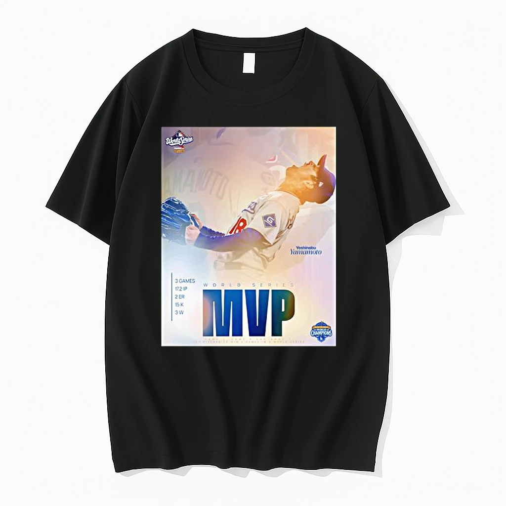Los Angeles Dodgers Yoshinobu Yamamoto Mvp World Series Shirts