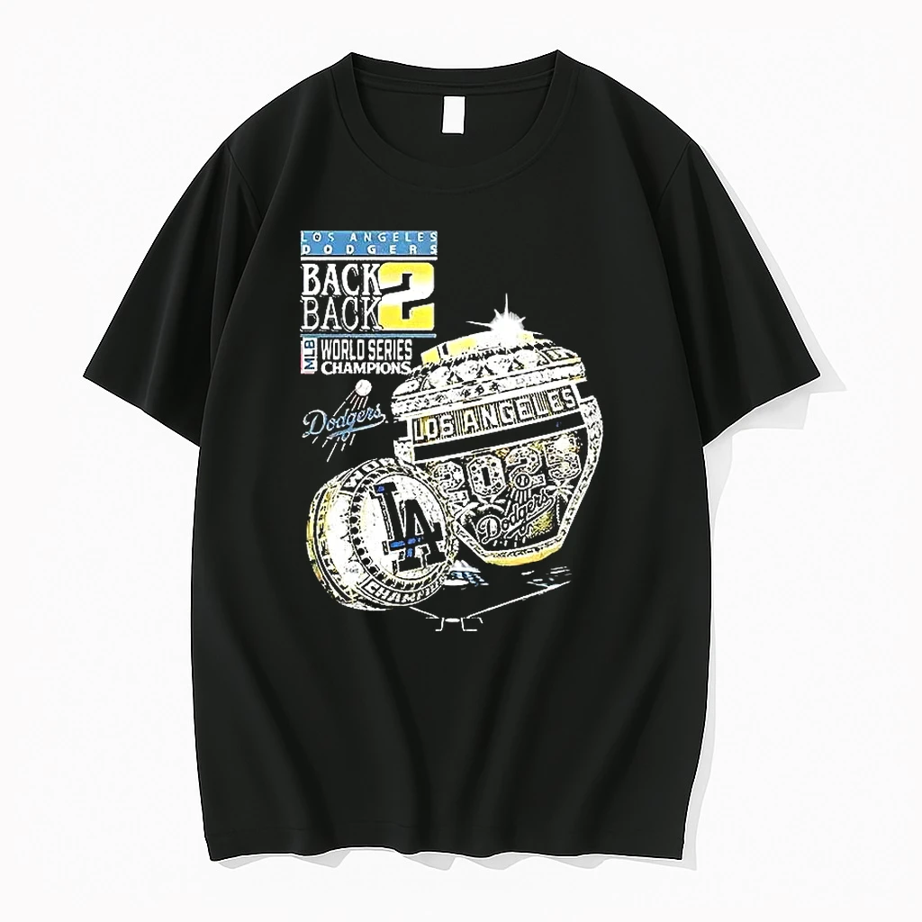Los Angeles Dodgers Back To Back World Series 2025 Champions Diamond Ring Shirts