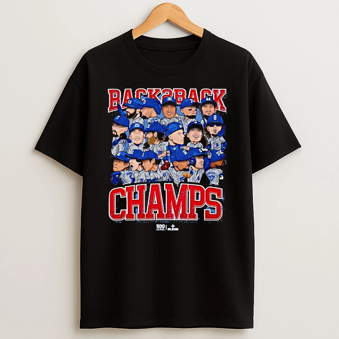 Los Angeles Dodgers Back2back Champs Shirts