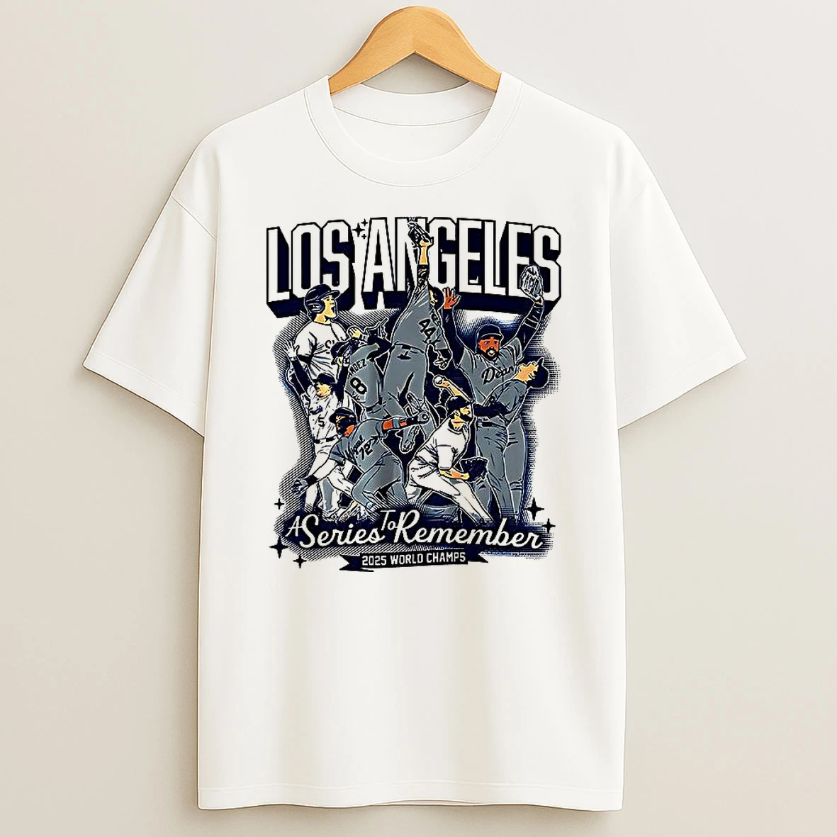 Los Angeles Dodgers Baseball 2025 World Champs A Series To Remember Shirts