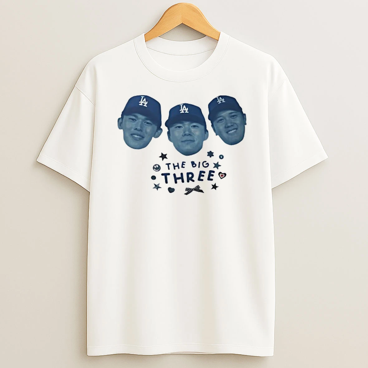 Los Angeles Dodgers Baseball The Big Three Shirts