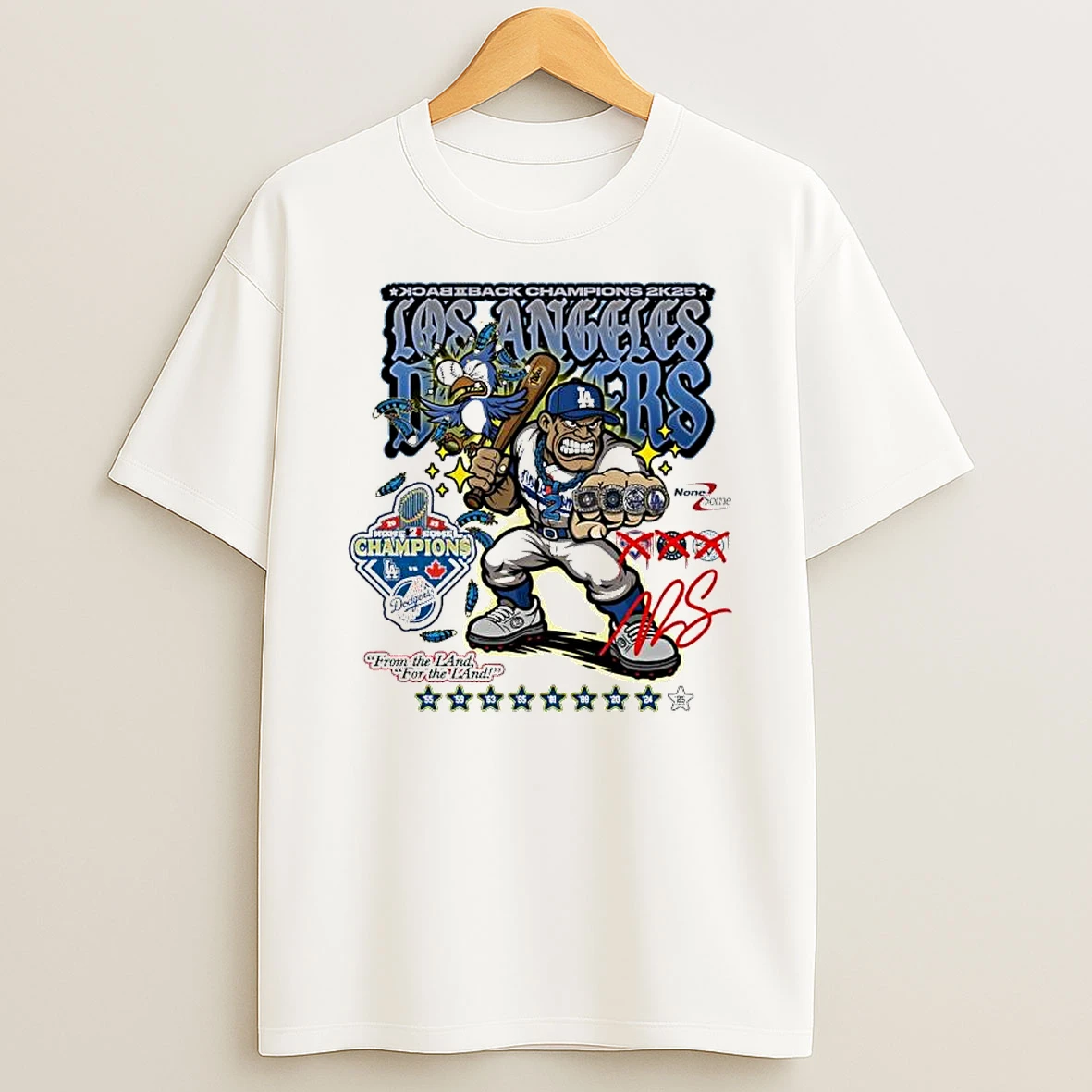 Los Angeles Dodgers Hypothetical 2k25 From The Land For The Land Shirts