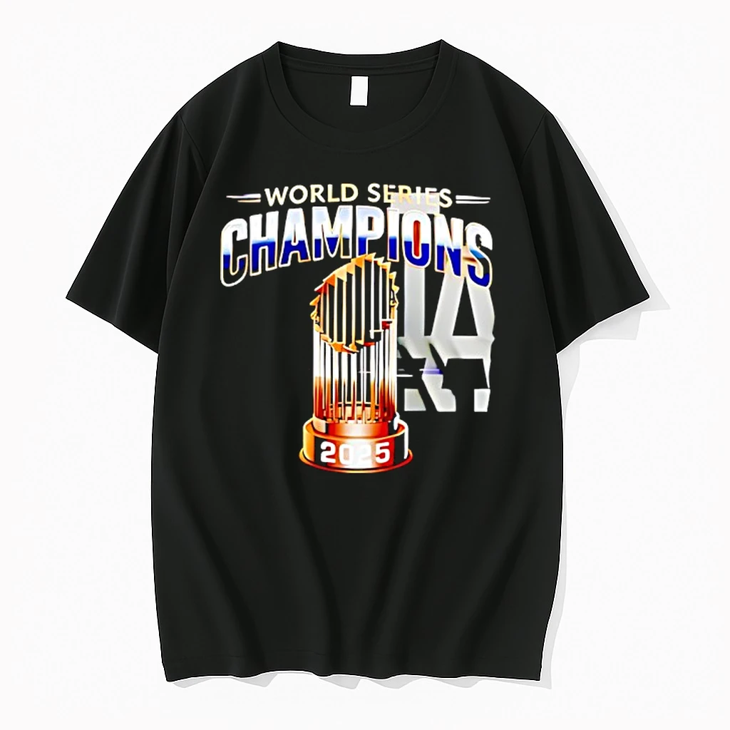 Los Angeles Dodgers Team World Series Champions 2025 Graphic Shirts