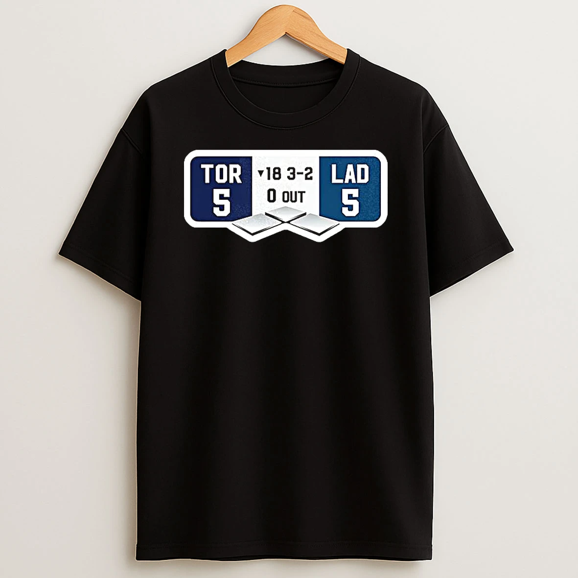 Los Angeles Dodgers Vs Toronto Blue Jays World Series Champions 2025 Score Table Shirts