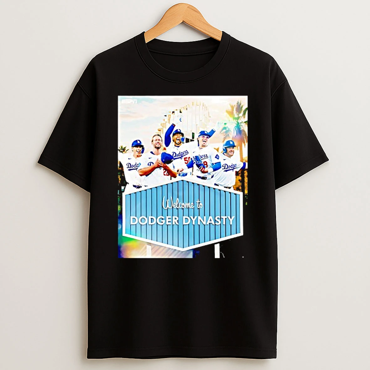 Los Angeles Dodgers Welcome To Dodger Dynasty Shirts