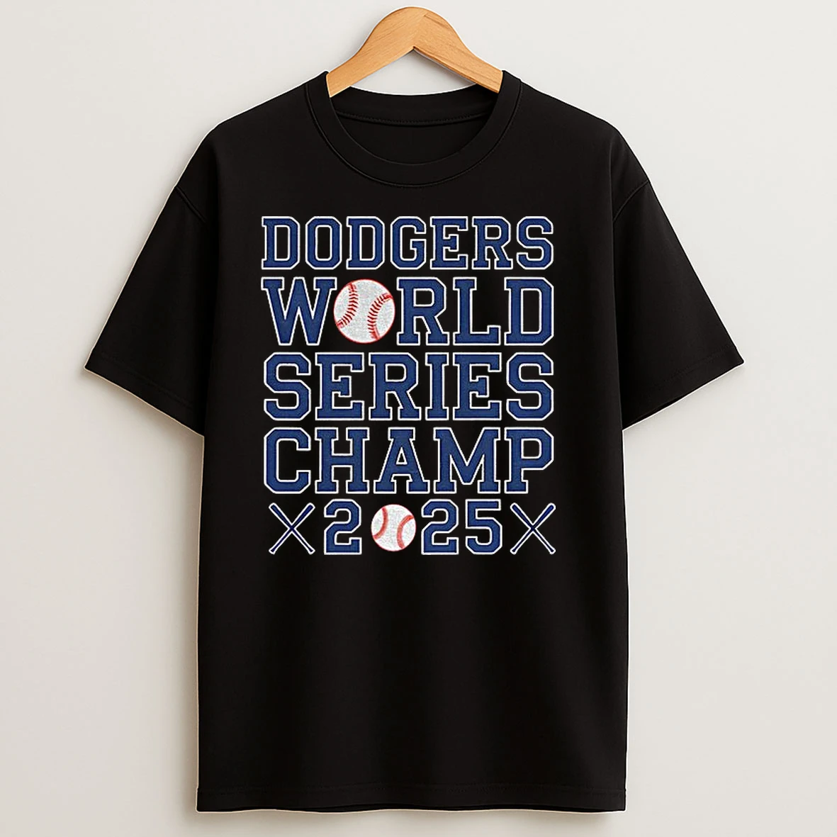 Los Angeles Dodgers World Series Champ 2025 Mlb Sports T Shirts