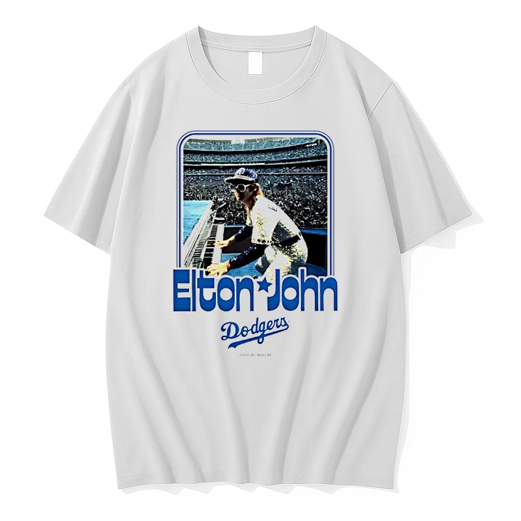 Los Angeles Dodgers X Elton John Duke Photo Shirts