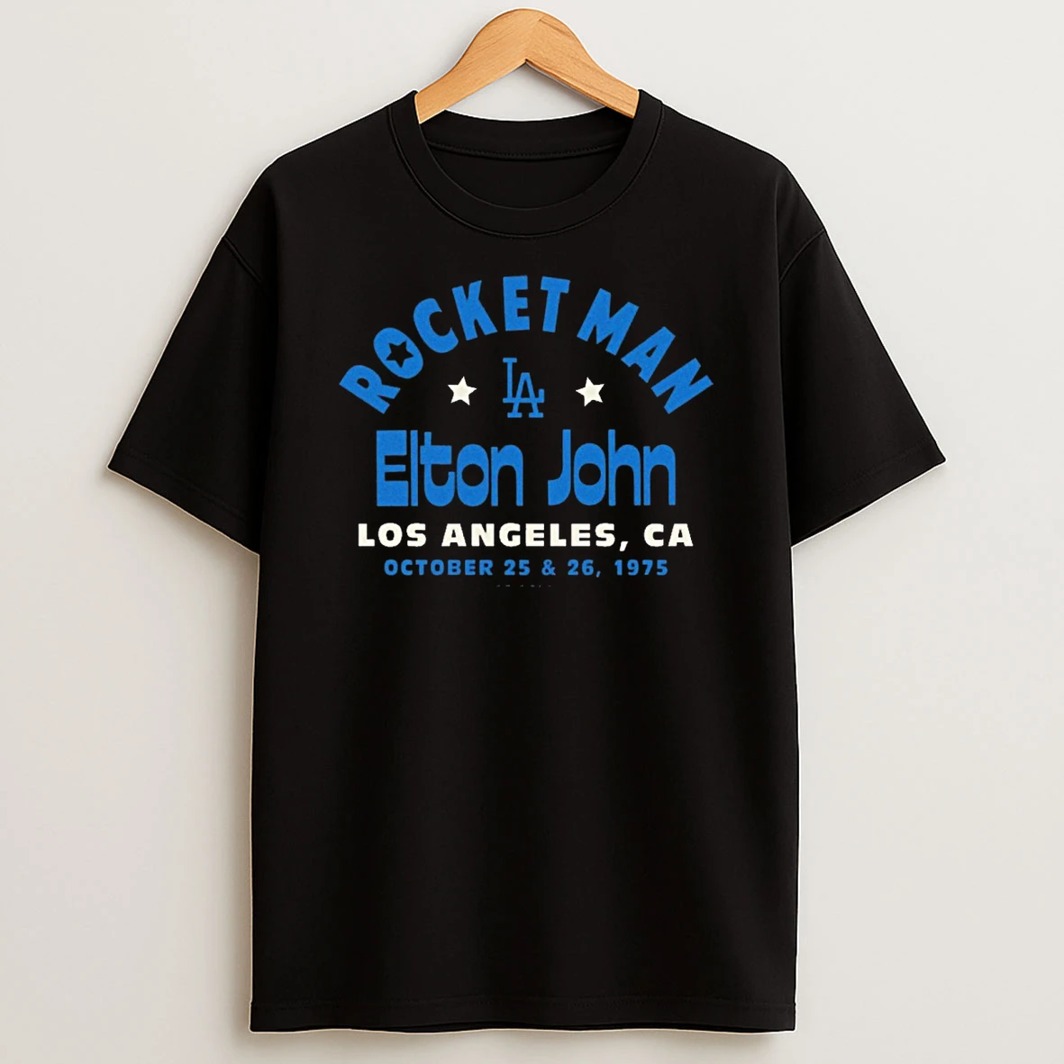 Los Angeles Dodgers X Elton John Sportiqe Rocket Man Duke Los Angeles Ca October 25 26 1975 New Shirts