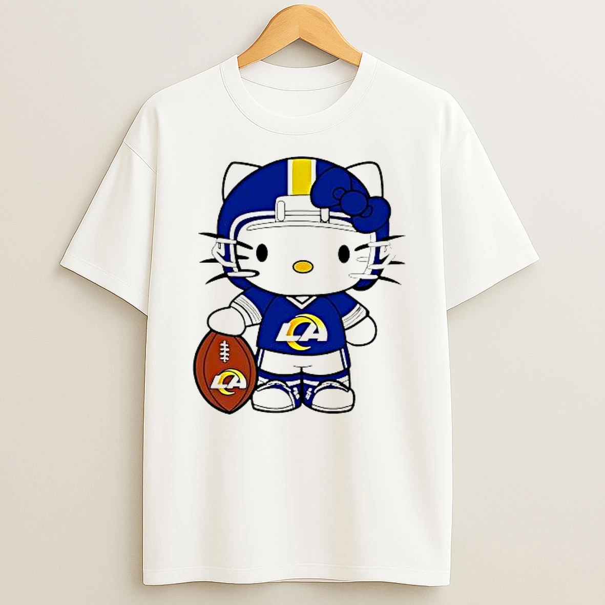 Los Angeles Rams Hello Kitty 2025 Nfl Christmas Gameday Shirts