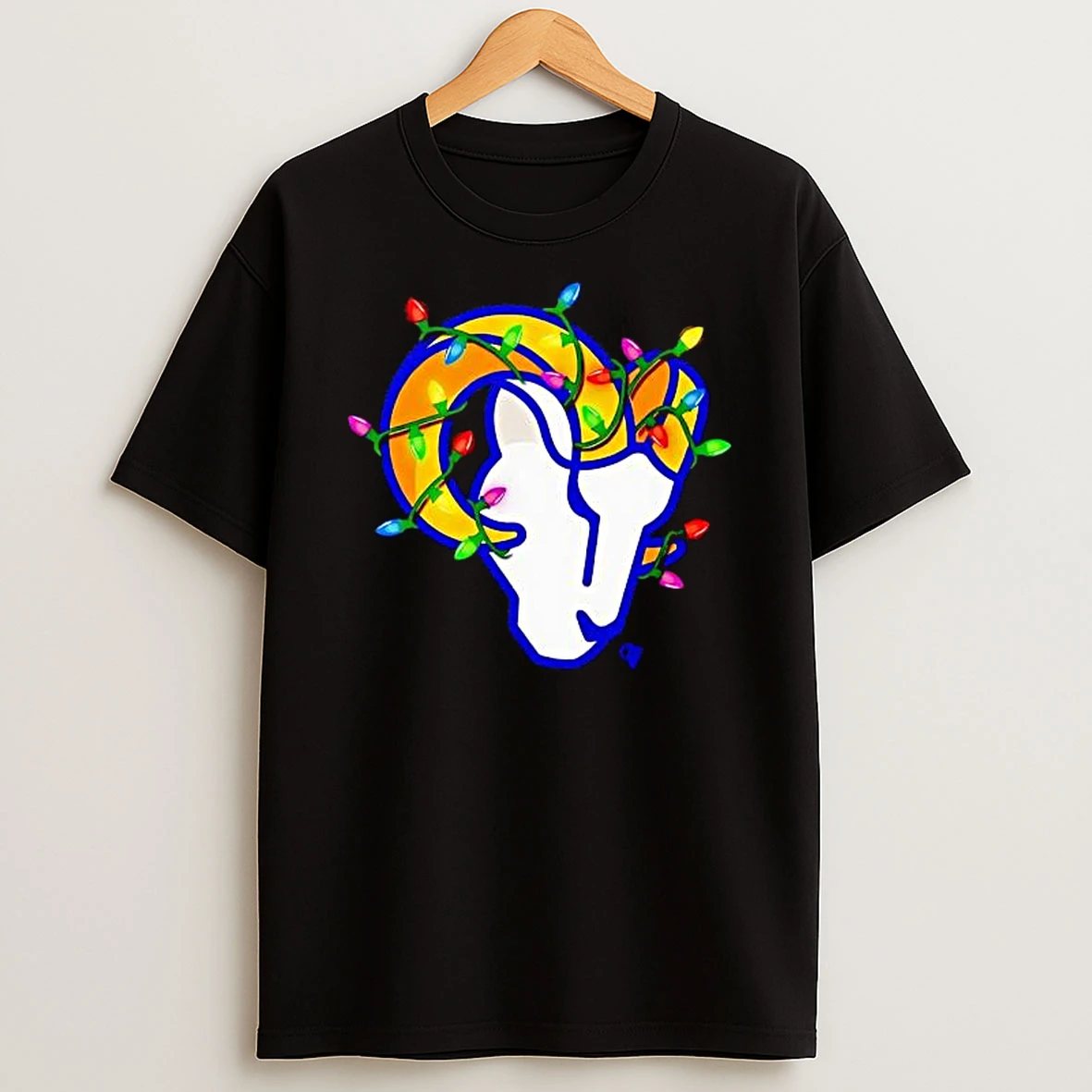 Los Angeles Rams Logo Holiday Lights Shirts