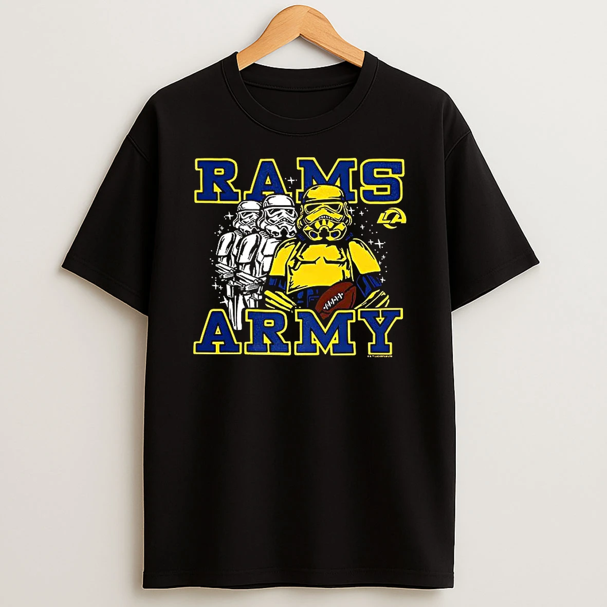 Los Angeles Rams Nfl X Stormtrooper Star Wars Shirts