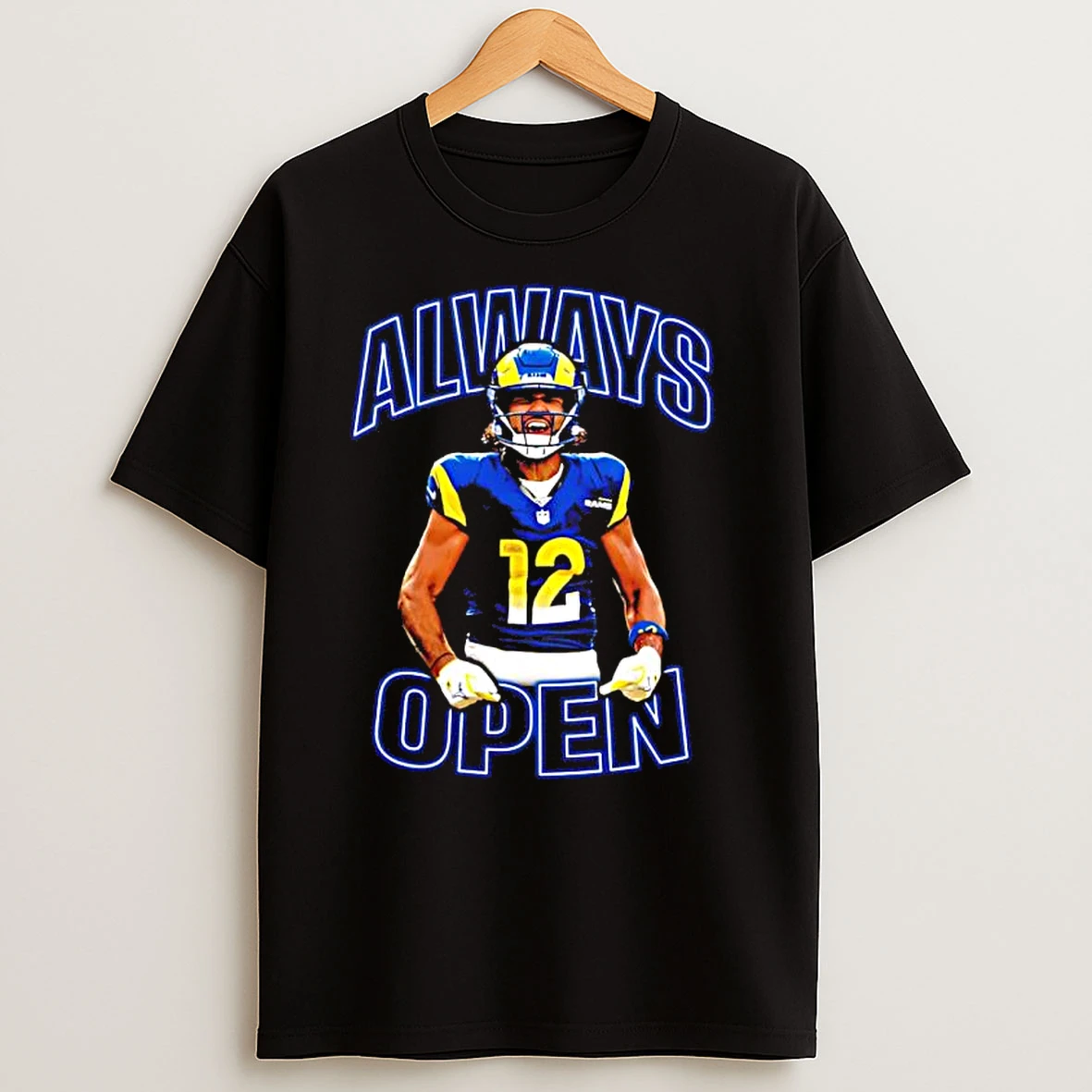 Los Angeles Rams Puka Nacua Always Open T Shirts