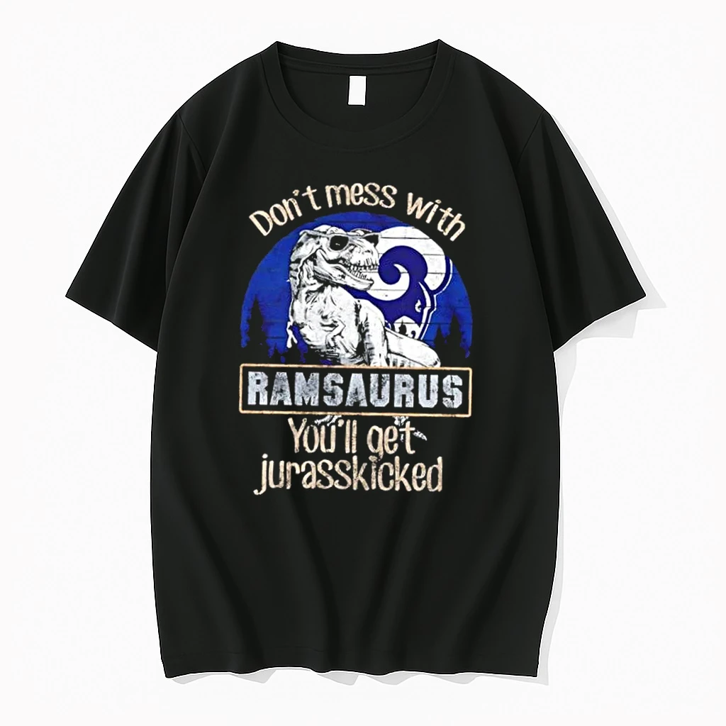 Los Angeles Rams Dont Mess With Chargersaurus Youll Get Jurasskicked Shirts
