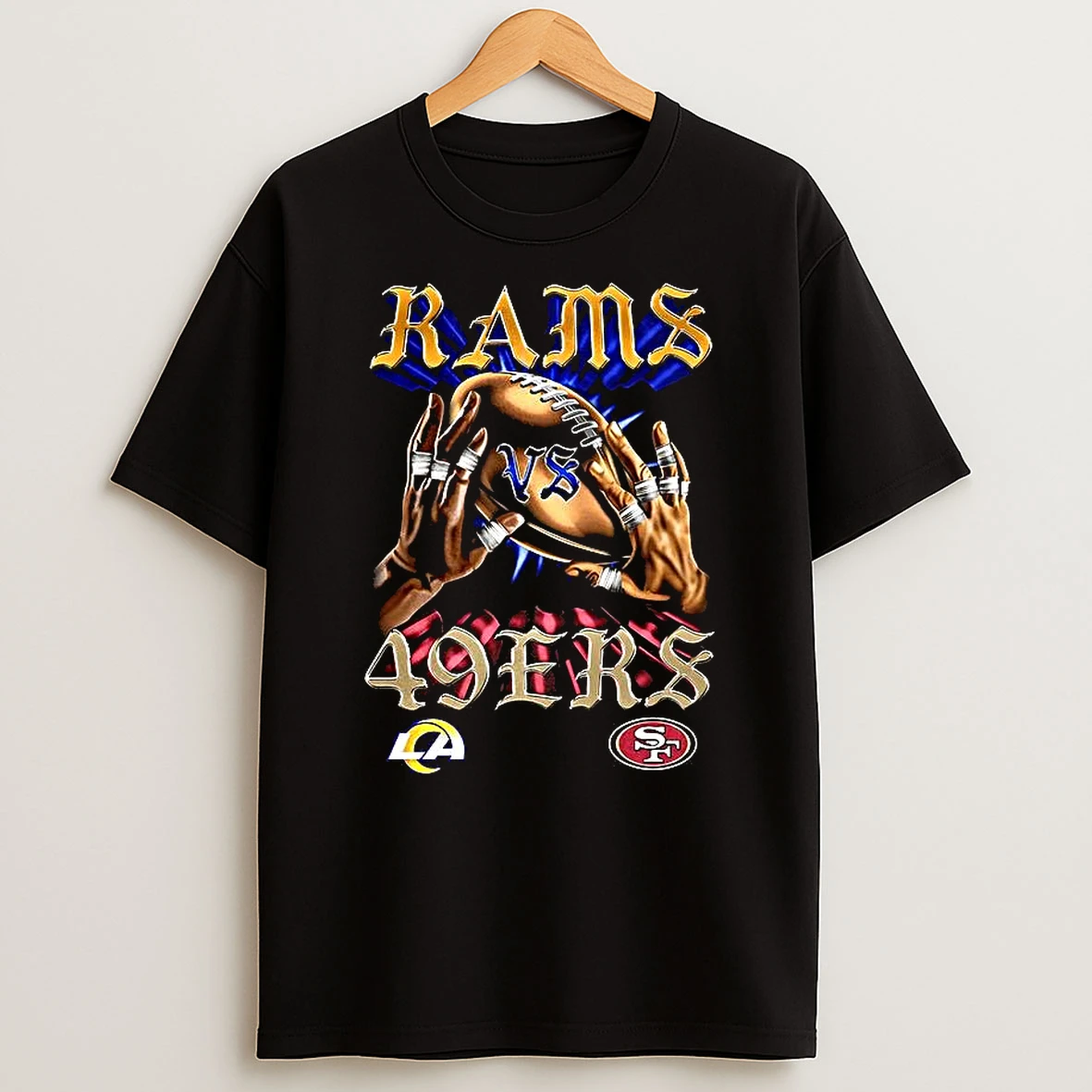 Los Angeles Rams Vs San Francisco 49ers Retro Shirts