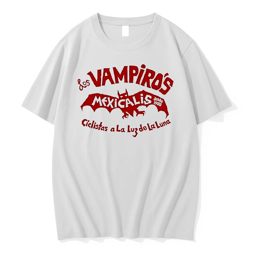 Los Vampiros Mexico Desde 1938 Ciclistas A La Luz De La Luna Johnson Motors Shirts