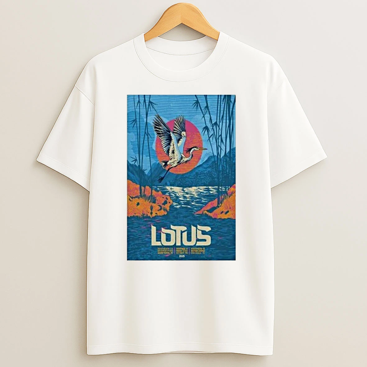 Lotus Tour November 2025 Shirts
