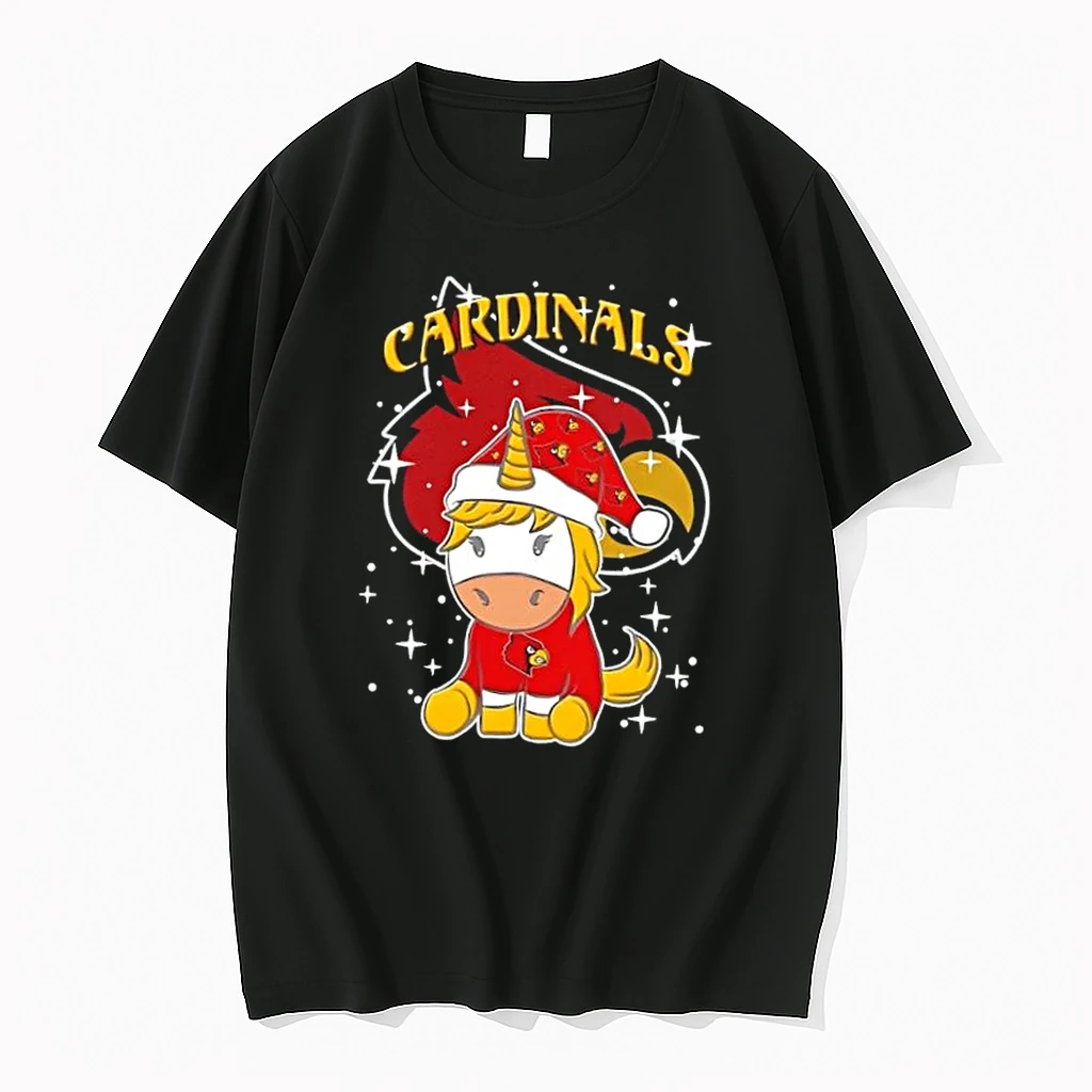 Louisville Cardinals Football X Unicorn Merry Christmas Shirts