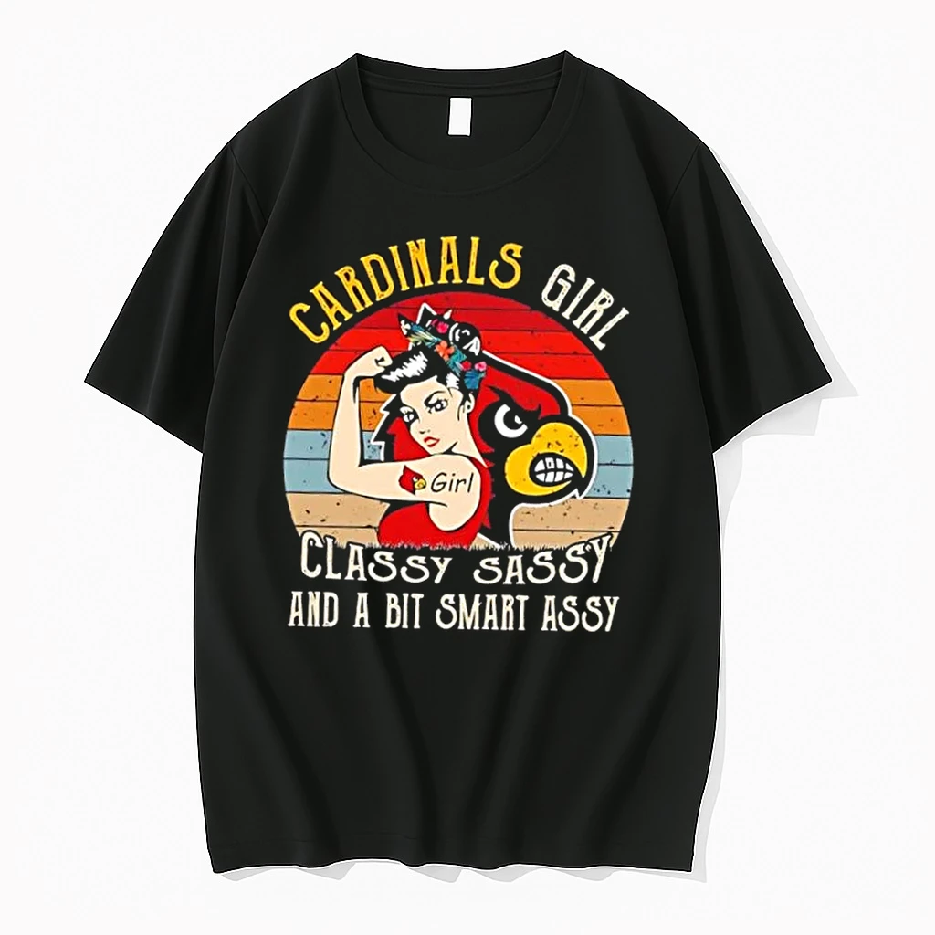 Louisville Cardinals Girl Classy Sassy And A Bit Smart Assy Shirts