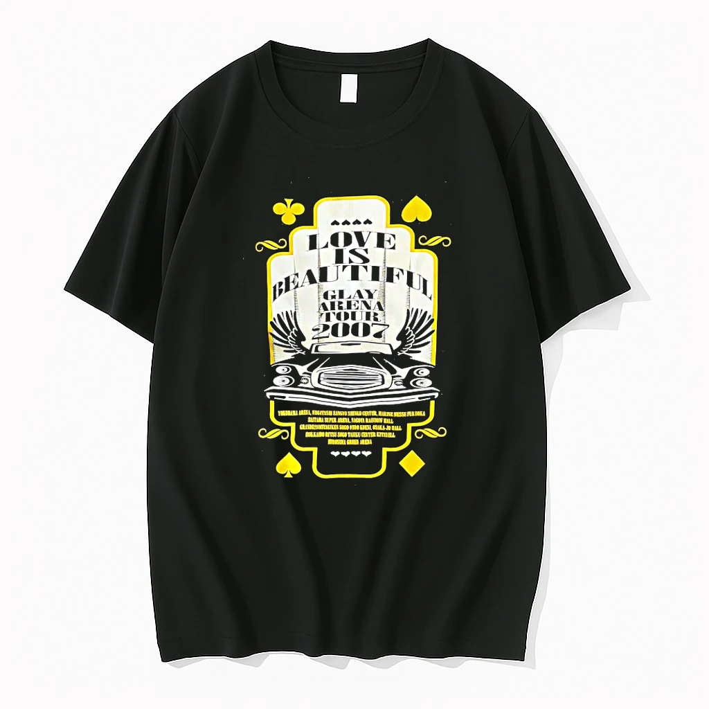 Love Is Beautiful Glay Arena Tour 2007 Shirts