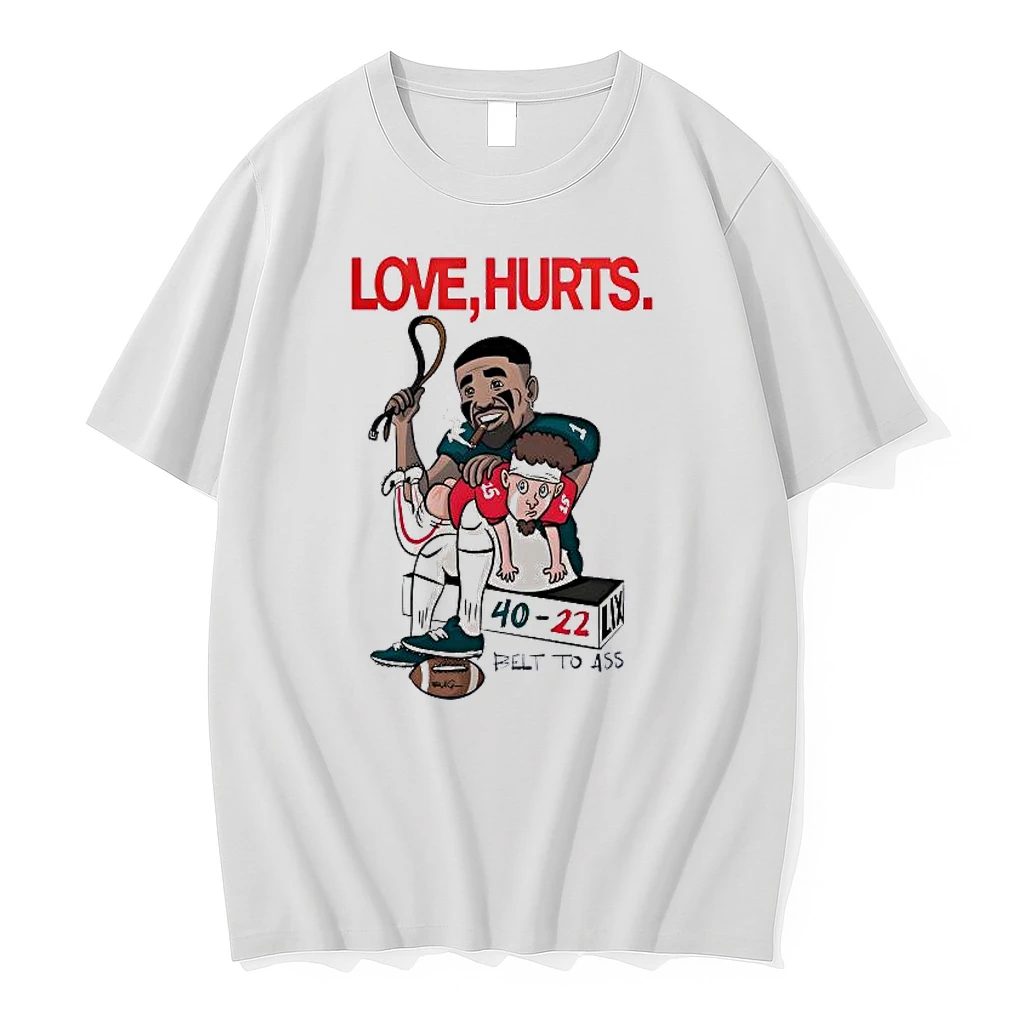 Love Jalen Hurts Hits Mahomes Belt To Ass Eagles Beat Chiefs 40 22 Shirts