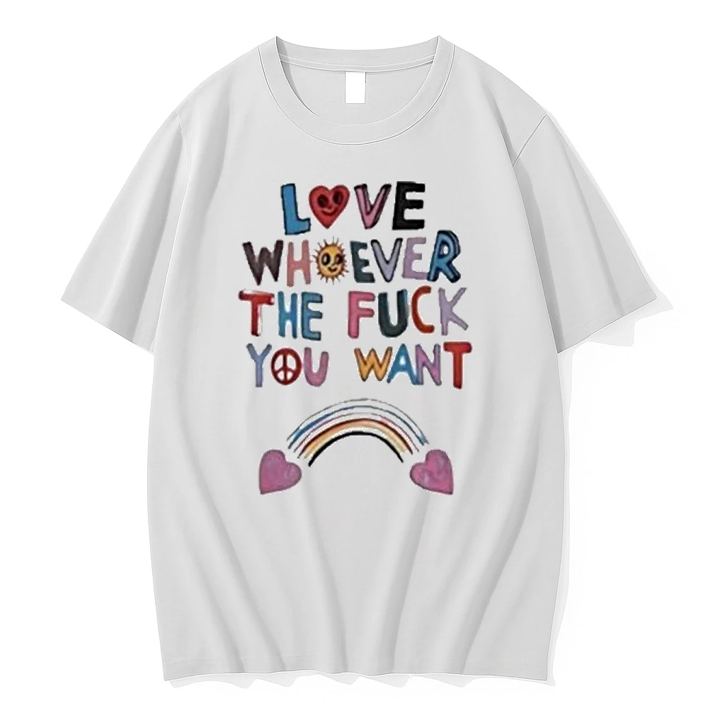 Love Whoever The Fck You Want Rainbow Shirts